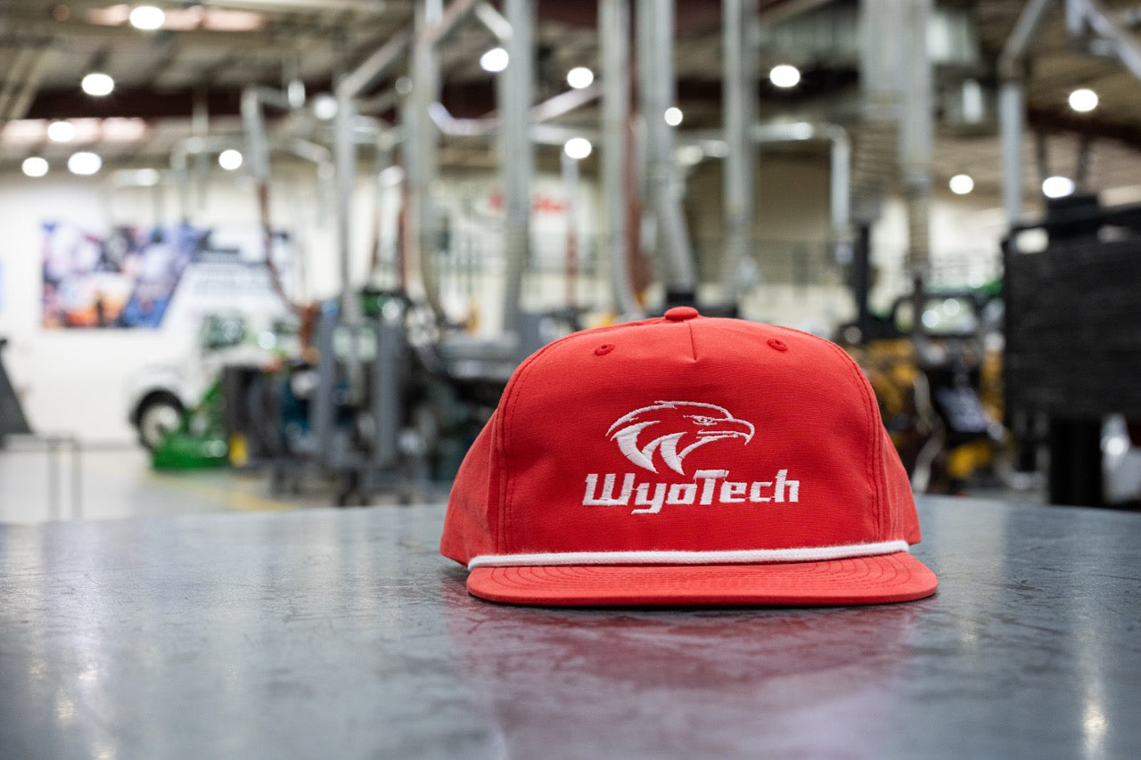 Flat Bill Rope Hat
