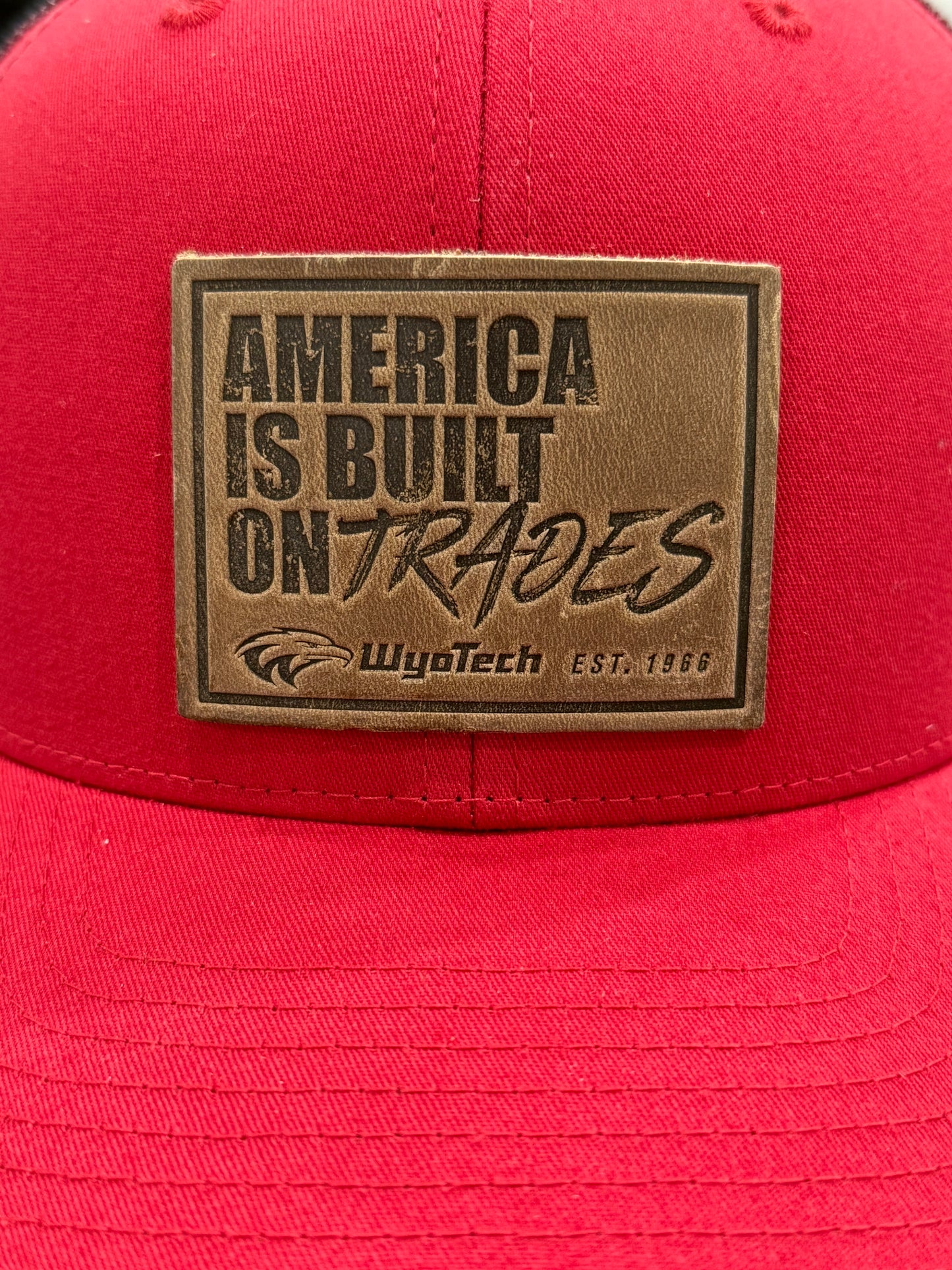 Built On Trades Range Leather Hat
