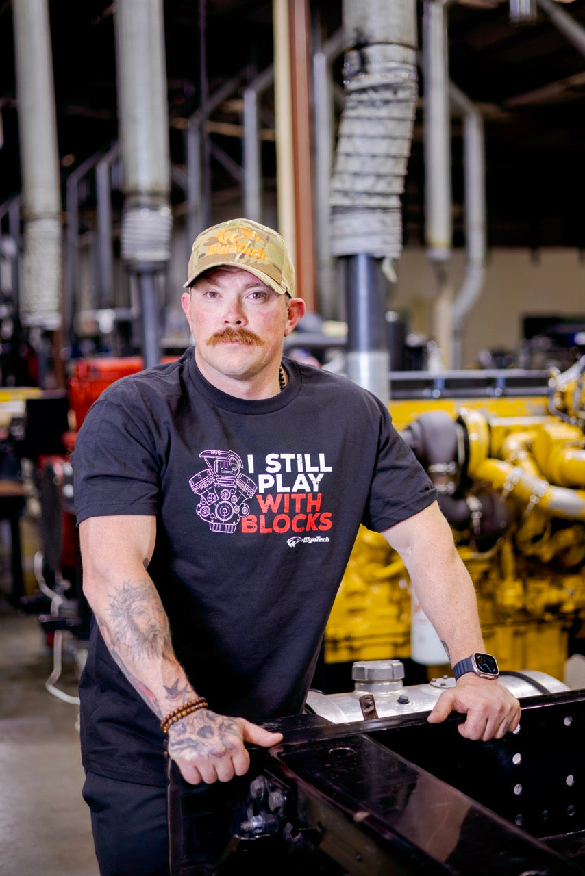 I Still Play With Blocks Tee