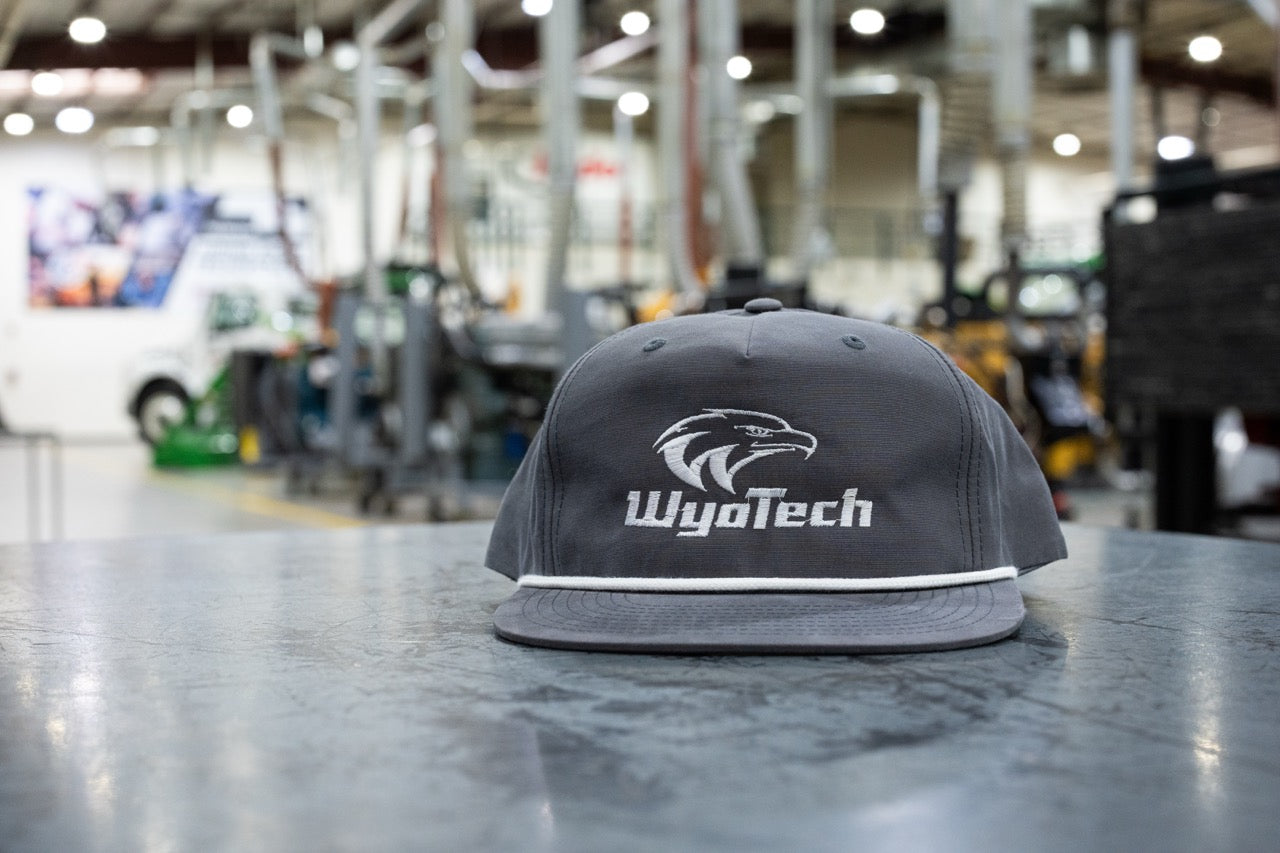 Flat Bill Rope Hat – WyoTech