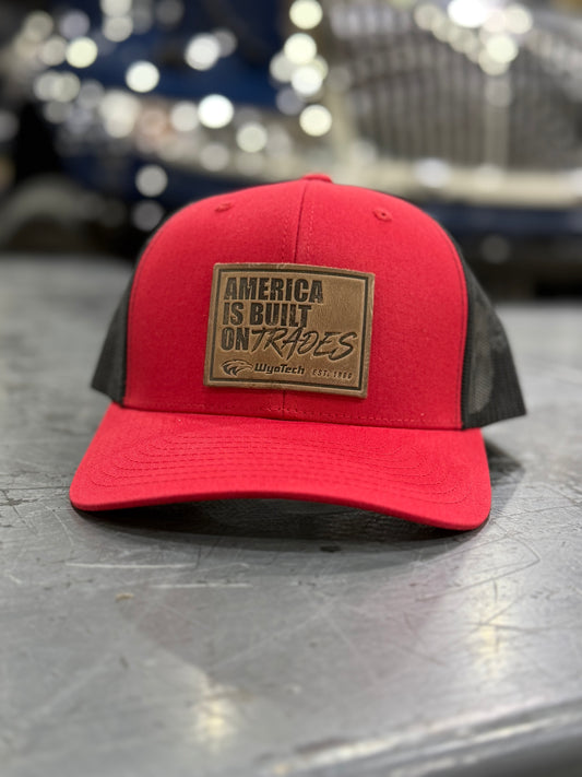 Built On Trades Range Leather Hat