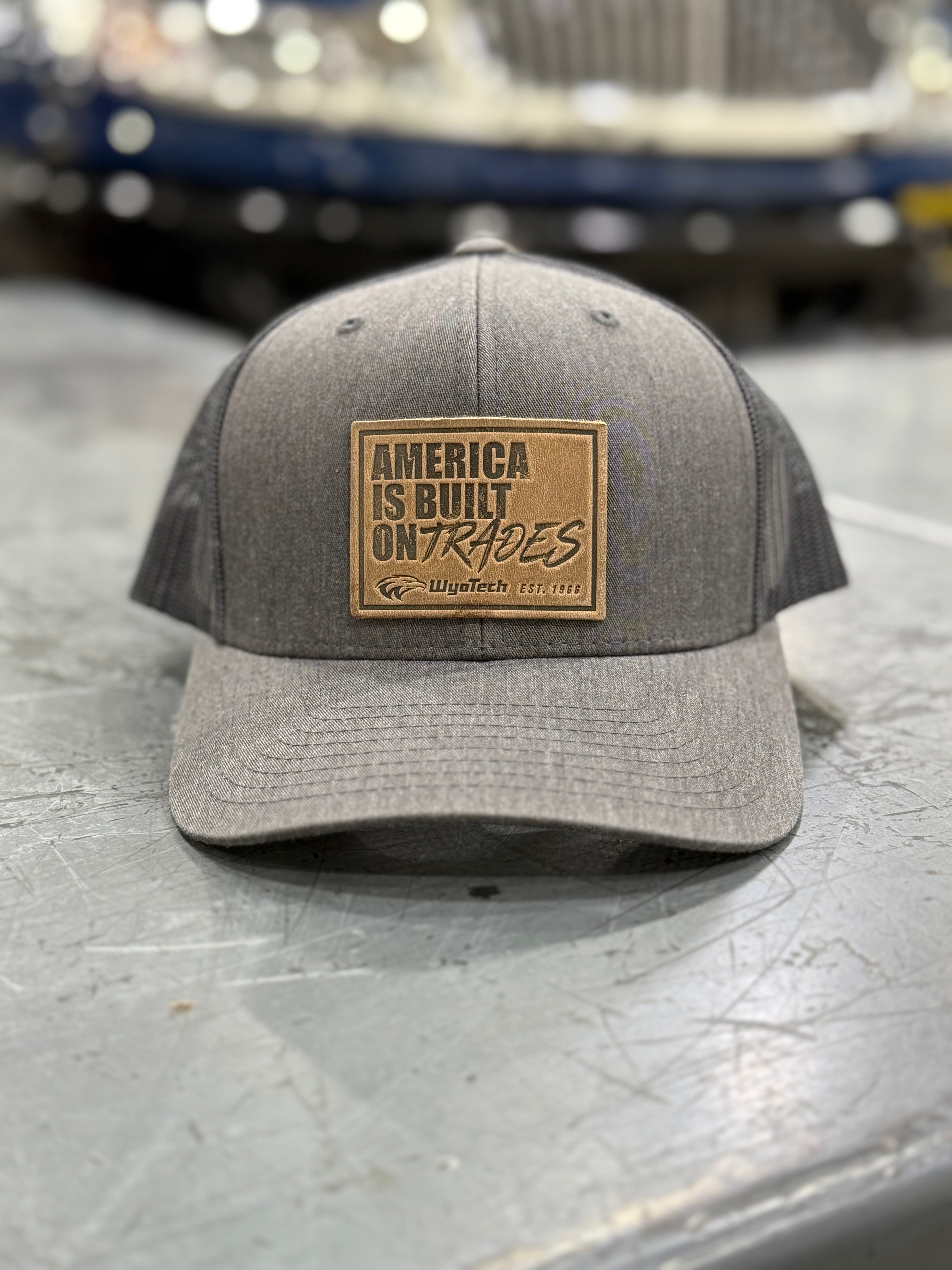Built On Trades Range Leather Hat