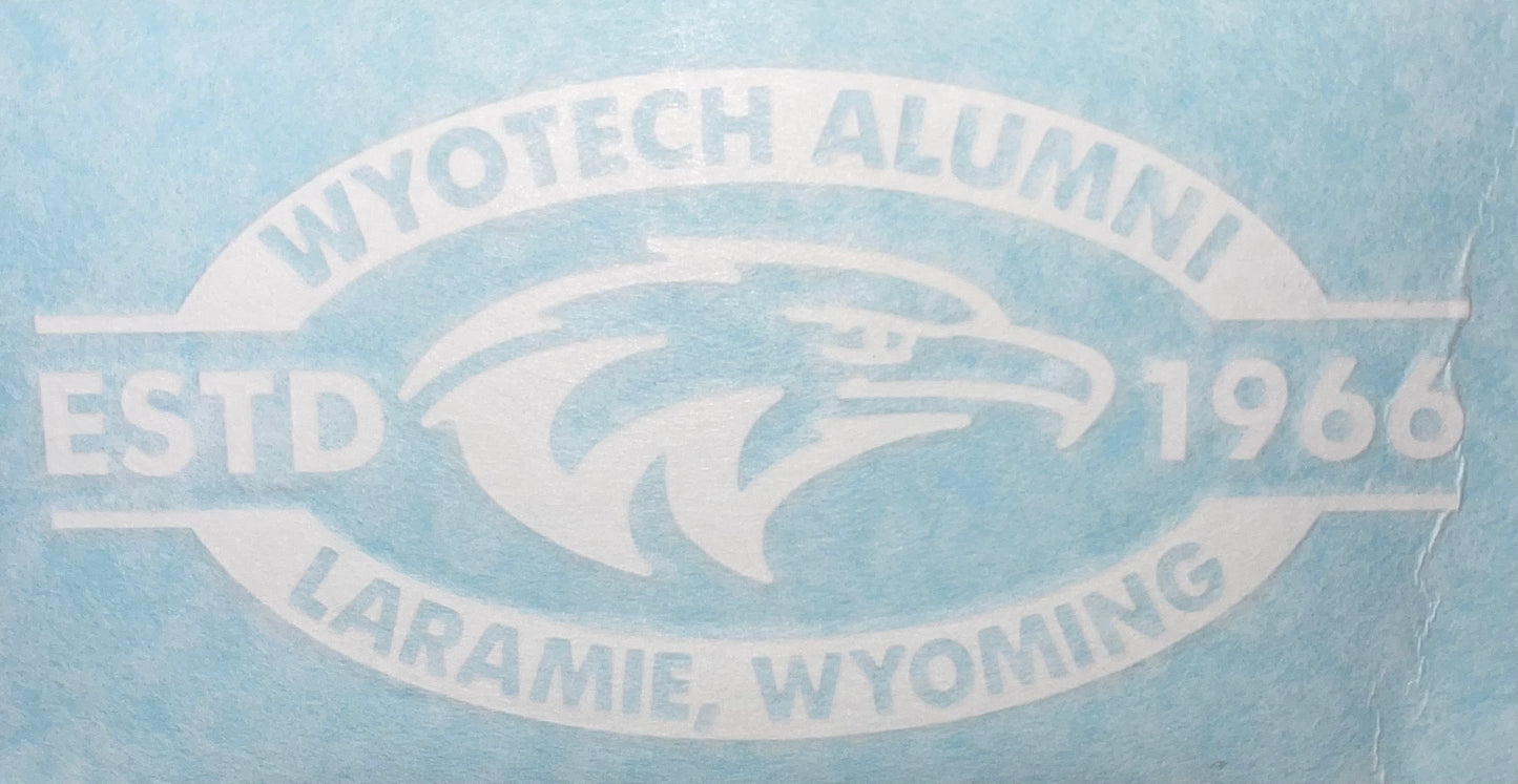 Large Alumni Decal