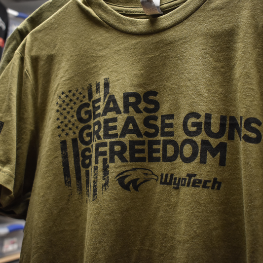 Gears, Grease Guns & Freedom Tee