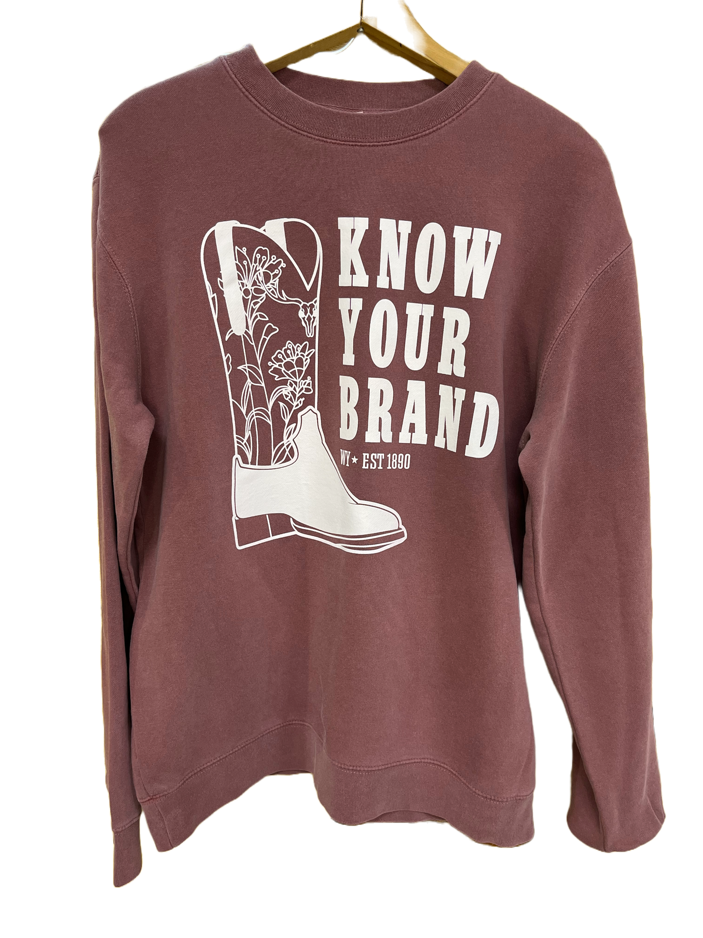 KYB Boot Sweatshirt | Know Your Brand