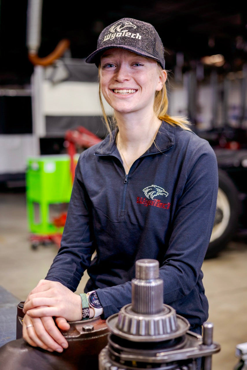 Quarter Zip Bling Long Sleeve