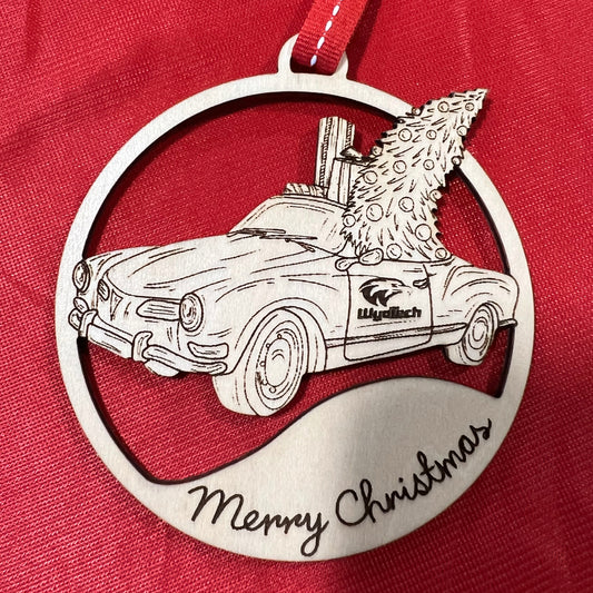 WyoTech Christmas Ornament