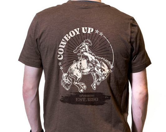 Cowboy Up Bucking Horse T-shirt | Know Your Brand